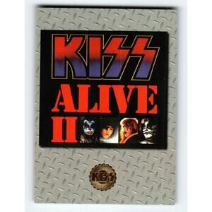 KISS Alive II 1997 Music Trading Card Cornerstone 74